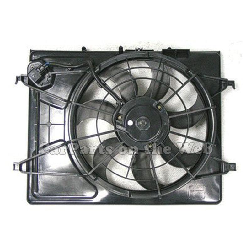 New 2007-2010 hyundai elantra 2.0l oem radiator cooling fan assembly hy3115120oe