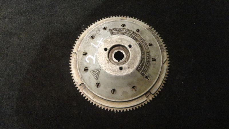 Used flywheel assy #0582628 for 1984 90hp johnson outboard motor 90mlcrd