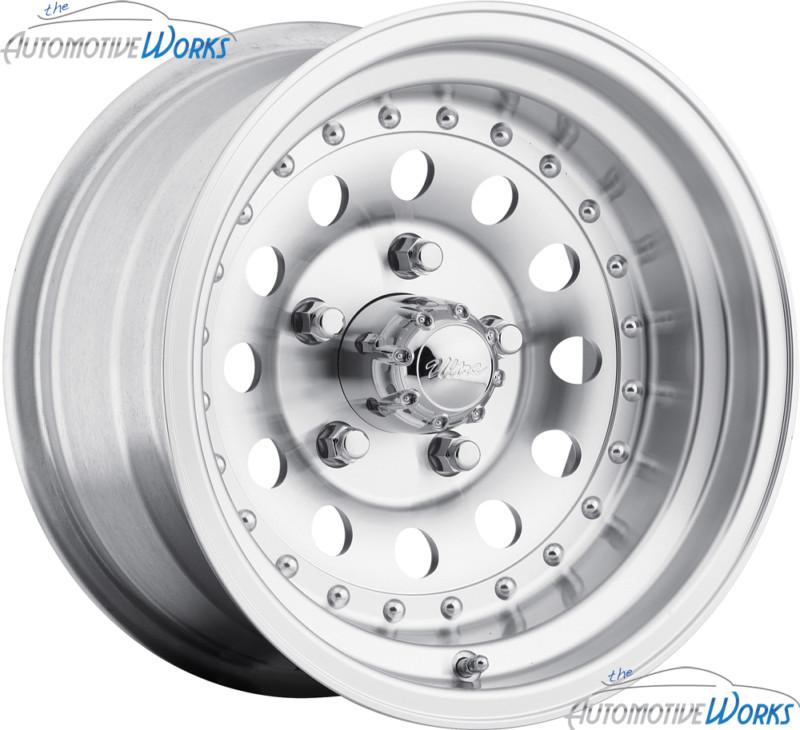 1 - 15x6 ultra 062 trailer smooth mod 6x139.7 6x5.5 0mm machined wheel "