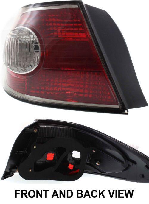 Tail light brake lamp rear assembly driver's left side lh