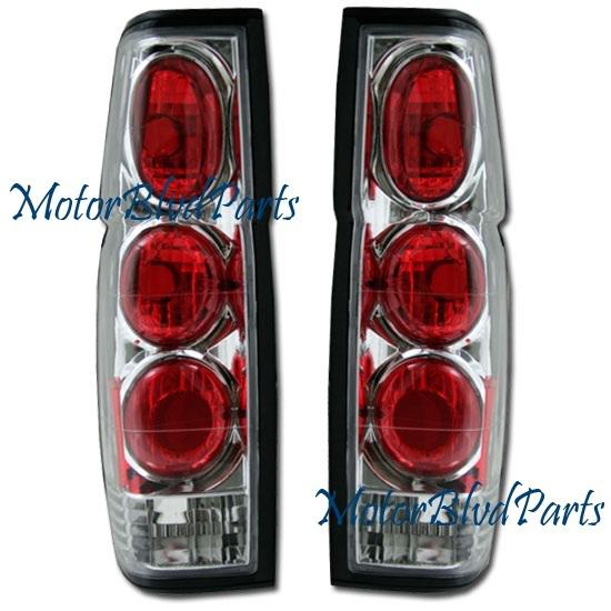 86-97 hardbody pick-up truck tail lights rear lamp pair