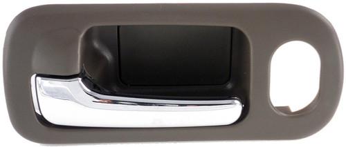 Int door handle front lh civic sedan, taupe/chrome platinum# 1231641