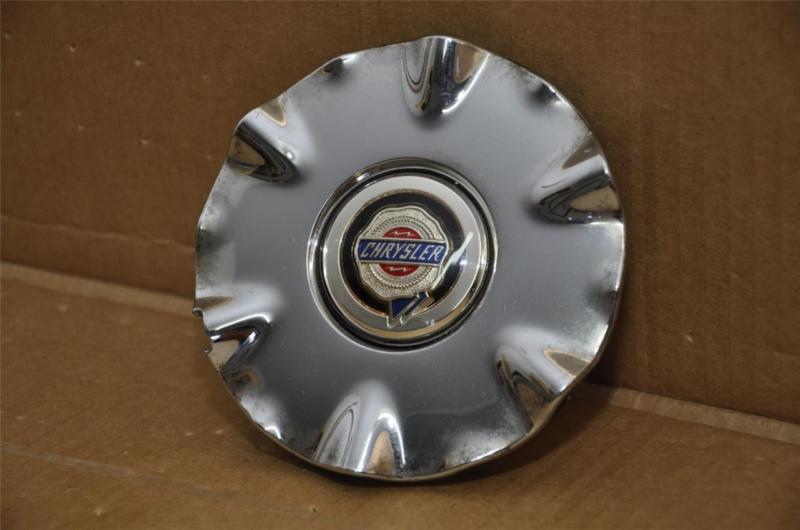 01 06 chrysler sebring 16" chrome wheel center cap hub cap oem