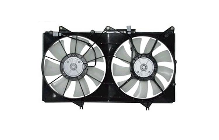 Depo ac condenser radiator cooling fan assembly 02-06 toyota camry 3.0l v6