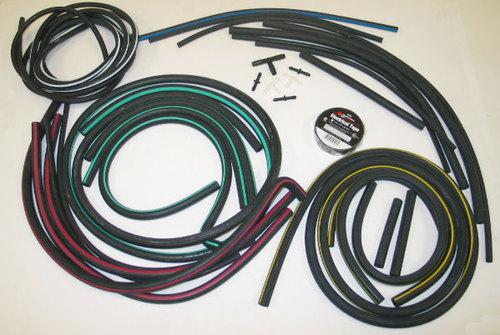 1969 late corvette headlight wiper vacuum hose kit