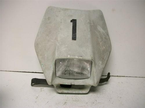 Kawasaki kx 500 head light w / shroud g27