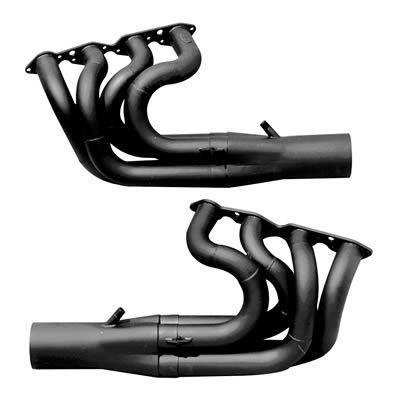 Hooker super comp adjustable race headers full-length painted 2 3/8-2 1/2" tubes