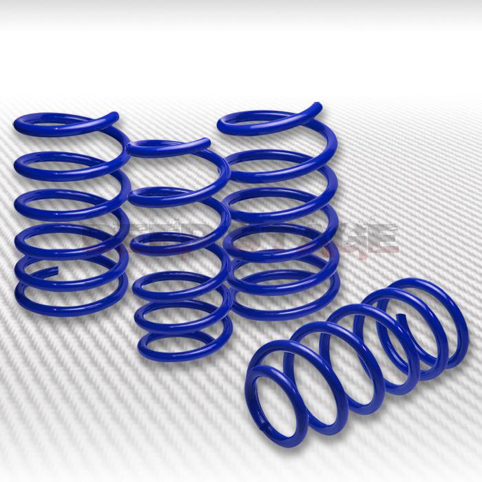 1.75" drop sport suspension lowering spring jdm 90-97 mazda miata mx-5 na blue