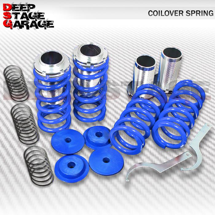 Front+rear 0-3"coilover spring 99-05 mazda miata mx-5 base ls se mazdaspeed blue