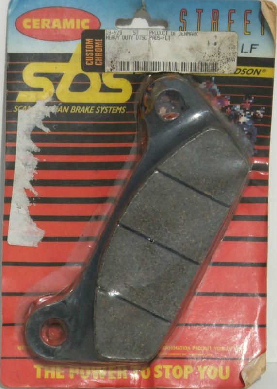 Sbs rear brake pads for harley fl models 43957-80