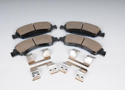 Acdelco oe service 171-0974 brake pad or shoe, front-front disc brake pad kit