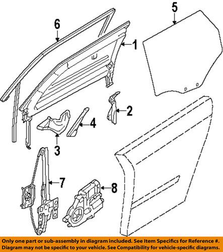 Audi oem 8p4839462b window regulator