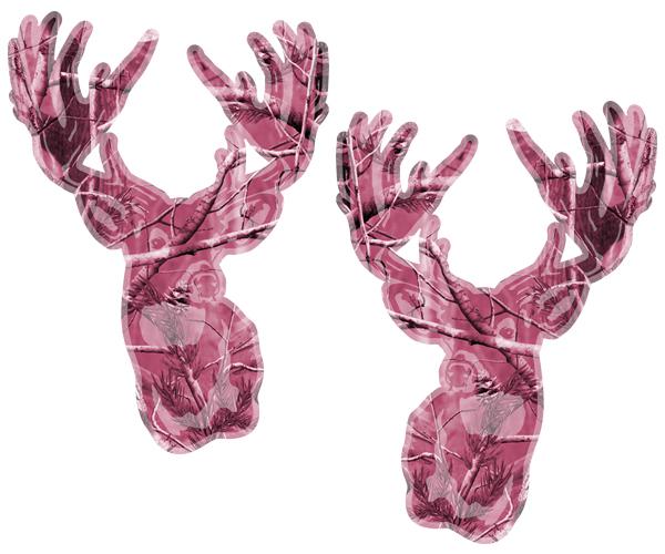 Purchase Whitetail Deer Decal Set 4x29 Pink Hunting Camo Buck Hunter Sticker D1 Zu1 In 0965