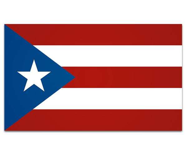 Puerto rico flag decal 5"x3" vinyl car window bumper sticker zu1