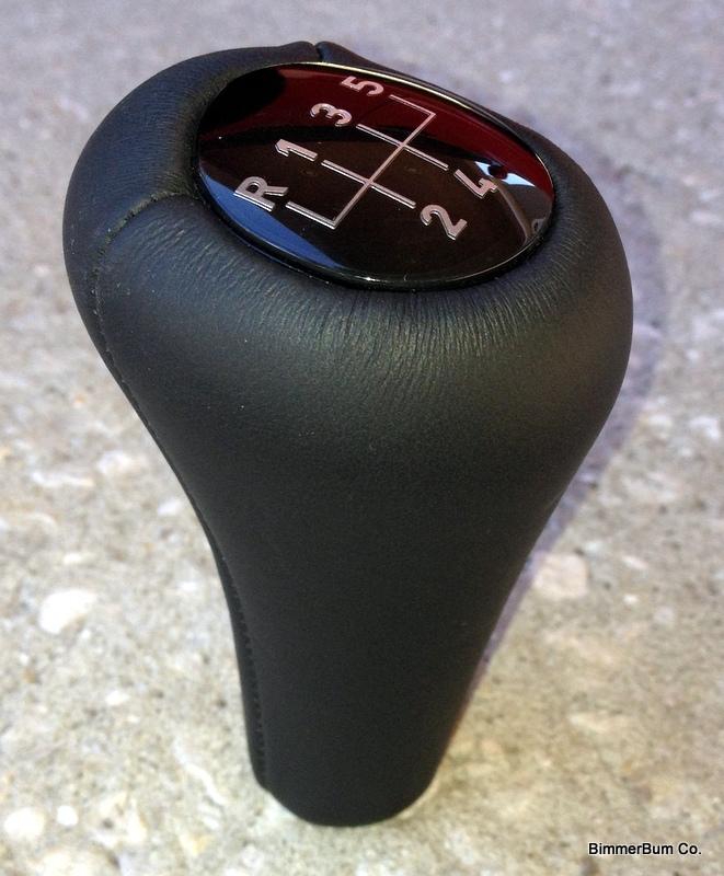 Bmw shift knob leather e28 528e 533 535is m5 e30 325e e36 318ti 325is 328is 318i