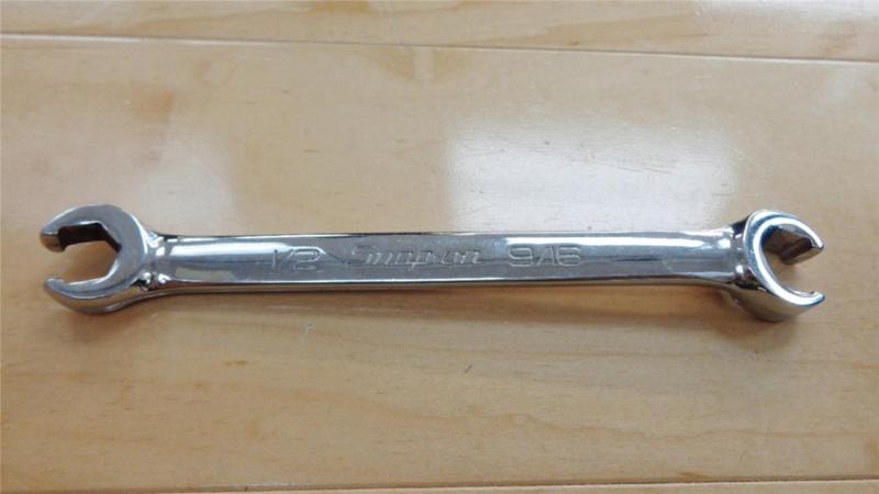 Snap on rxfs1618b wrench, flare nut, double end, 1/2"-9/16", 6-point