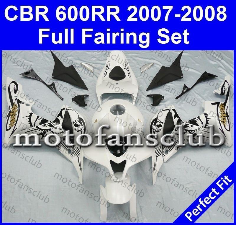 Fit honda cbr600rr 07 08 cbr 600 rr 2007 2008 fairing kit bodywork #43 b