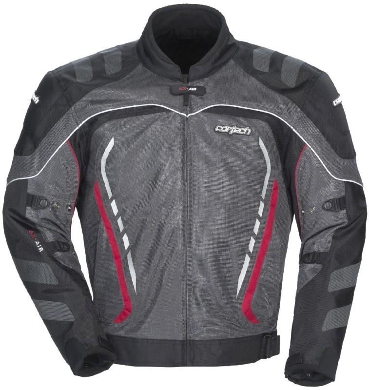 Cortech gx sport air series 3 gun metal xs textile motorcycle riding jacket