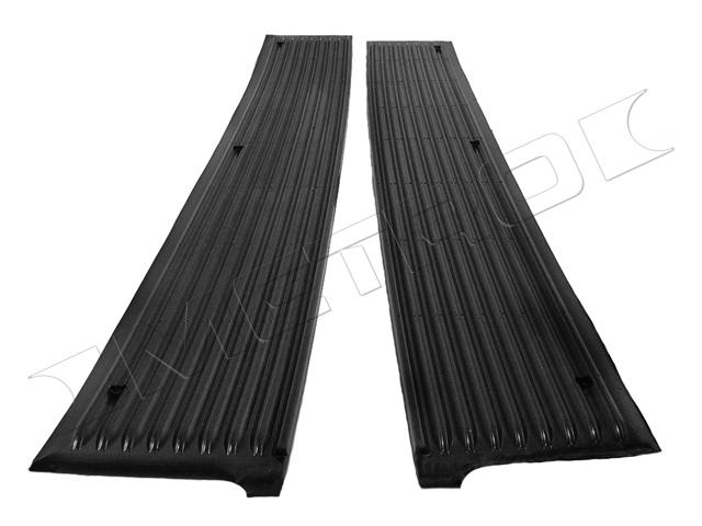 Buick/chevy inside running board rubber mat cover set 2 door only 41,42,46,47,48