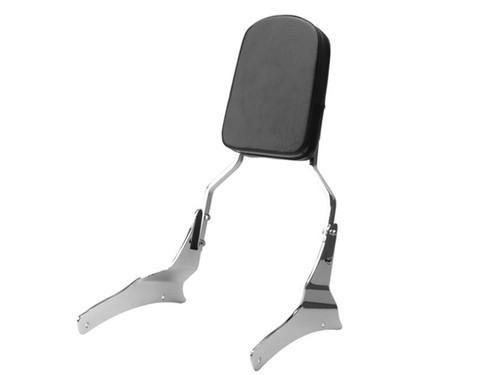 Sissy bar backrest passenger seat pad for 2001-2004 suzuki marauder / vz800