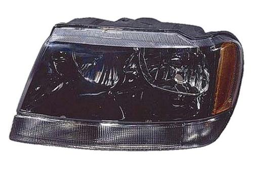 Replace ch2502138v - 2002 jeep grand cherokee front lh headlight assembly