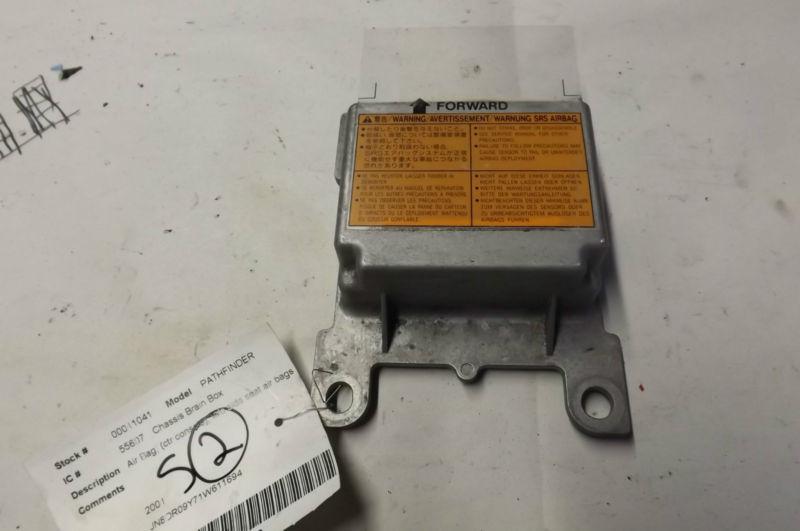 2001 nissan pathfinder srs airbag module 285564w415 oem