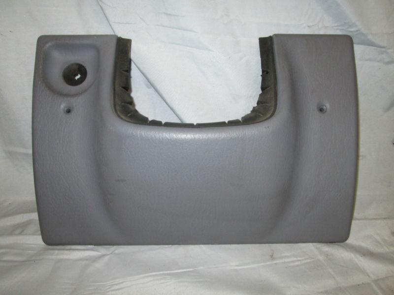 Jeep wrangler 1997 tj lower steering trim dash panel stock number 07218