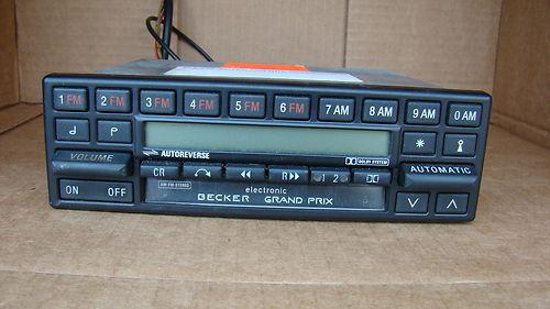 Becker radio cassette mercedes grand prix 754 perfect working order