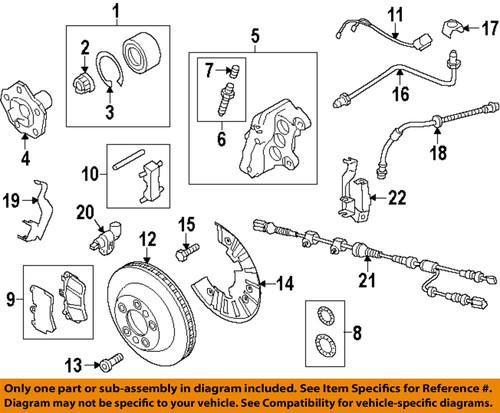 Volkswagen oem 7l6698151g disc brake pad/brake pad or shoe, front