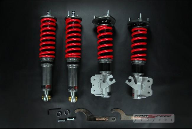 Godspeed 89-94 nissan 240sx s13 sr20 ka24 180sx mono rs coilover set 32 ways 