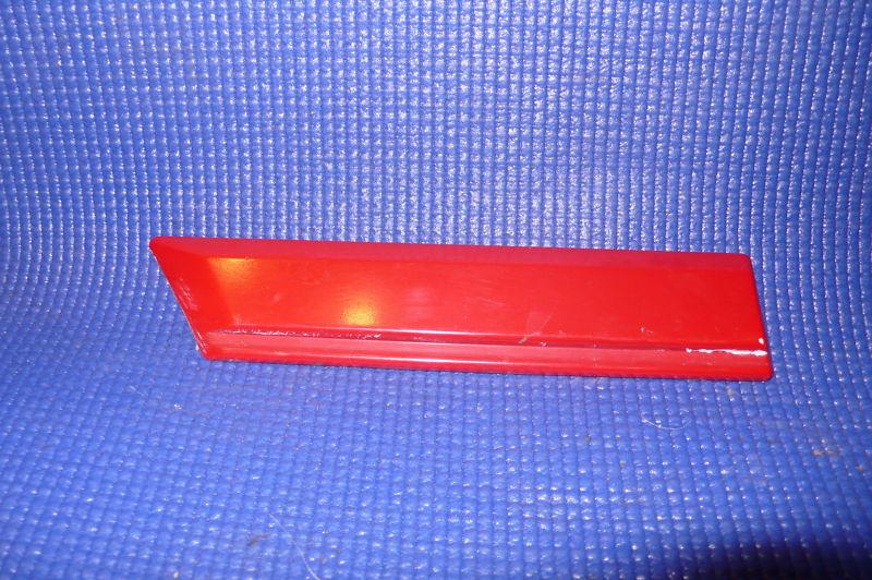 84,85,86,87 toyota corolla right rear quarter trim/molding gt-s r hatchback 