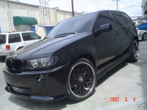 Bmw x5 e53 '00-'06 side skirts body kit fiberglass frp