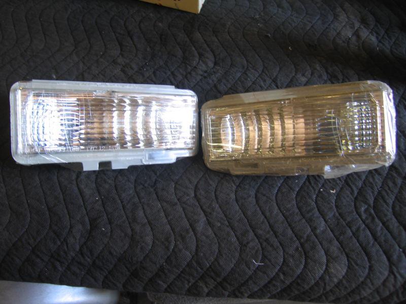 94-97 s-10/s-15 blazer bumper lights, clear