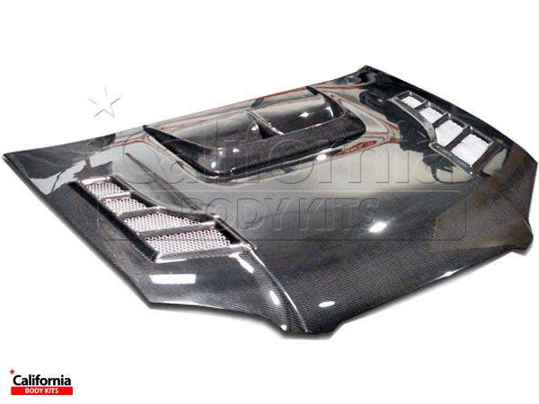 Cbk carbon fiber subaru impreza c-1 hood kit auto body subaru impreza 04-05 new