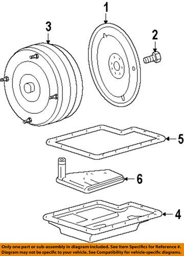 Ford oem 3c3z-7a098-aa transmission filter/auto trans filter