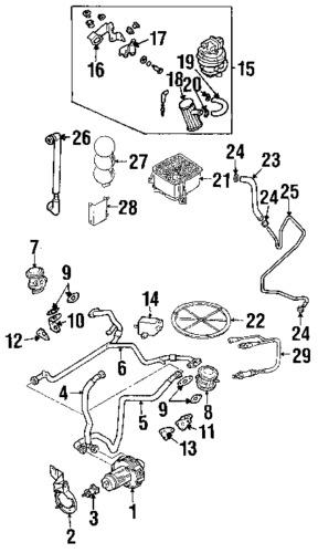 Volkswagen 1k0998262ab genuine oem factory original oxygen sensor