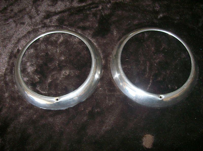 1942 ford head lite rings