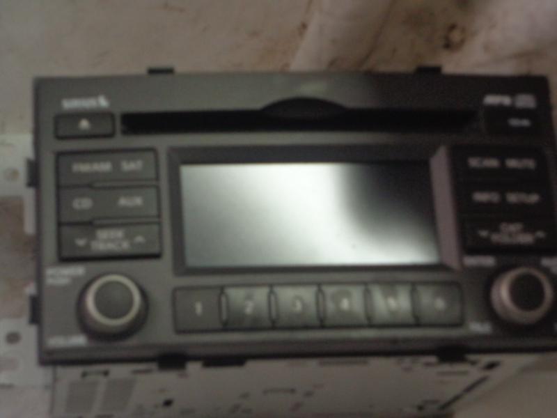 09 10 kia optima audio equipment receiver am-fm-cd-mp3-sat