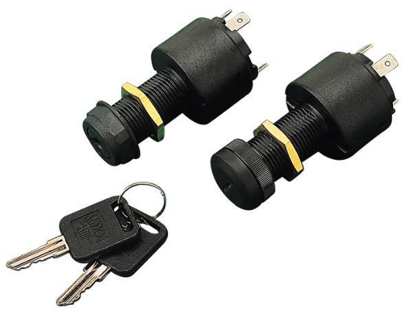 Sea-dog 4-position key switchw/cap 420375-1