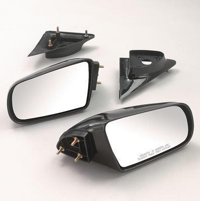 Street scene 950-11310 mirrors sport abs black manual chevy gmc suv/pickup pair