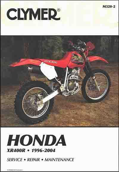 Honda xr400 repair shop_manual 1996 1997 1998 1999 2000 2001 2002 2003 2004