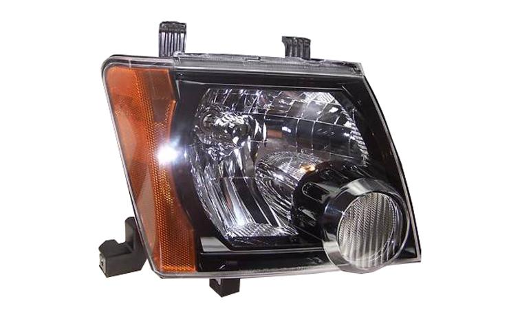 Right passenger side replacement headlight black bezel 09-10 nissan xterra