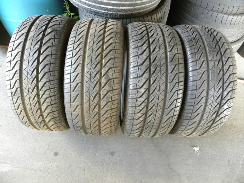 235/45/17 kumho ecsta asx all season set of 4 used tires " no reserve" no repair