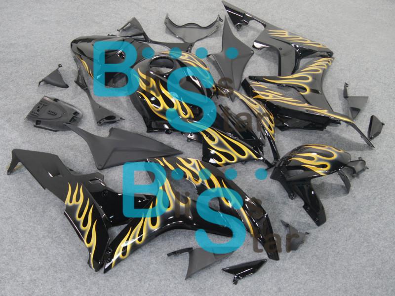 Fairing flame bodywork plastic fit cbr 600 rr cbr600rr 2007-2008 20 w4