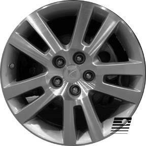 Refinished saturn aura 2007-2009 17 inch wheel, rim oe