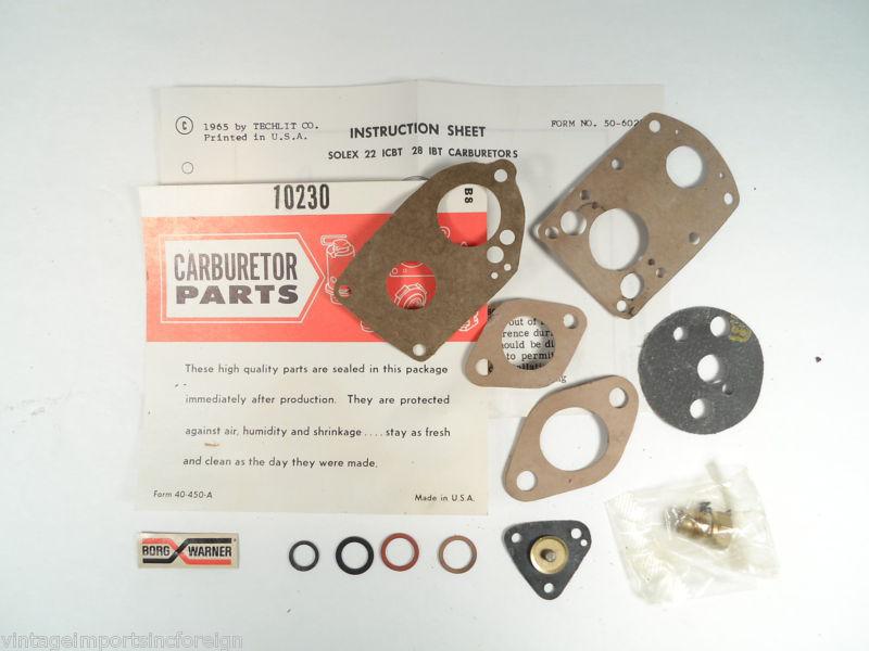 Renault 4cv 1958-1963 new carburetor repair kit  10230