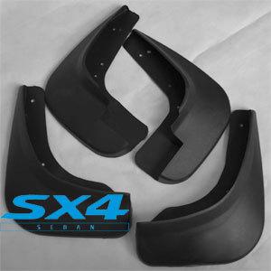 Mud flaps splash guard 4pcs kit fit for suzuki sx4 sedan 2006-2012