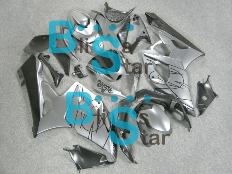 Fairing grey black bodywork set fit for gsx-r1000 gsxr1000 2005-2006 11 w4