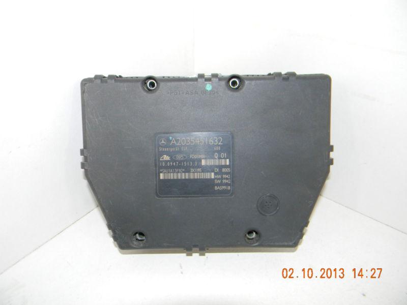 Mercedes c class w203 esp abs control unit 2035451632 oem