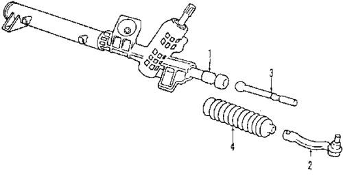 Ford 9g1z3a130a genuine oem factory original outer tie rod